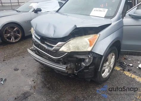 2010 Honda Cr-V Ex-L from USA, damaged, VIN 5J6RE3H77AL007954